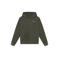 Rellix rechtvallende hoodie met backprint - donkergroen