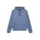 Rellix rechtvallende hoodie met backprint - blauw