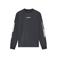 Rellix rechtvallende longsleeve met logo - antraciet