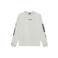 Rellix rechtvallende longsleeve met print - lichtgrijs
