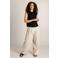 Ivy Beau gestreepte blouse zwart