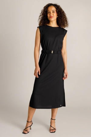 jersey jurk zwart