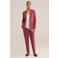 WE Fashion slim fit broek - oudroze