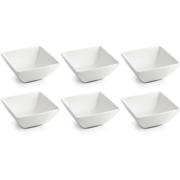 thumbnail: BonBistro Soepkommen / Kommen Yong Squito 14 x 14 cm - Wit - 6 stuks
