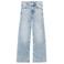 Indian Blue Jeans Wide Fit Studs wide leg jeans - mediumblauw