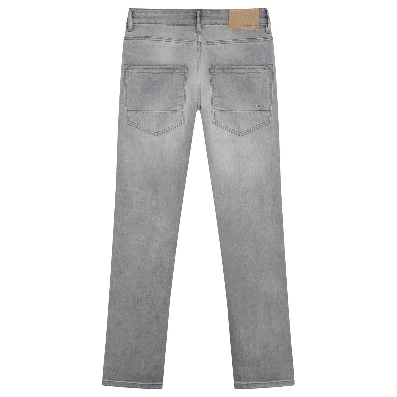 Indian Blue Jeans straight leg jeans lichtgrijs