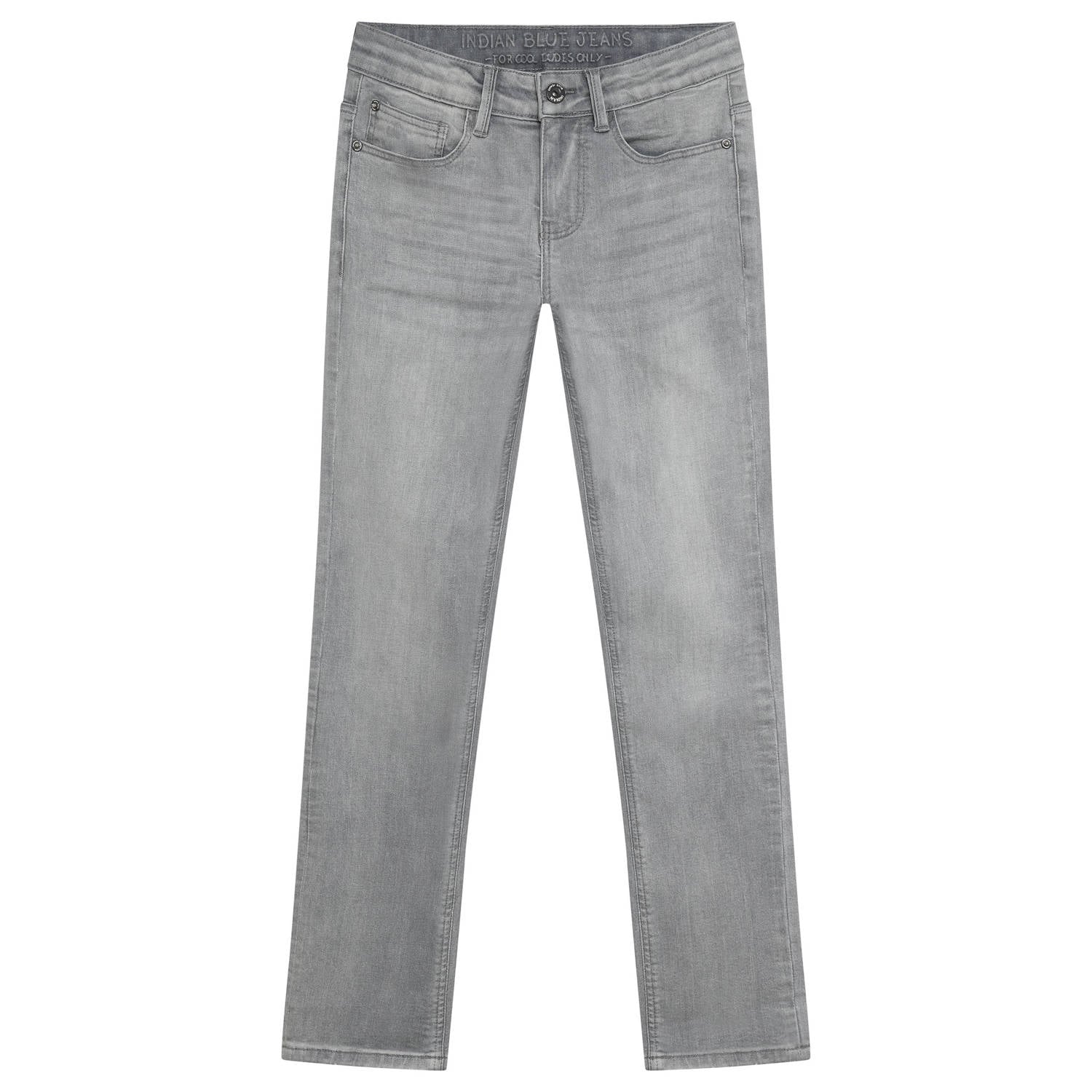 Indian Blue Jeans straight leg jeans lichtgrijs