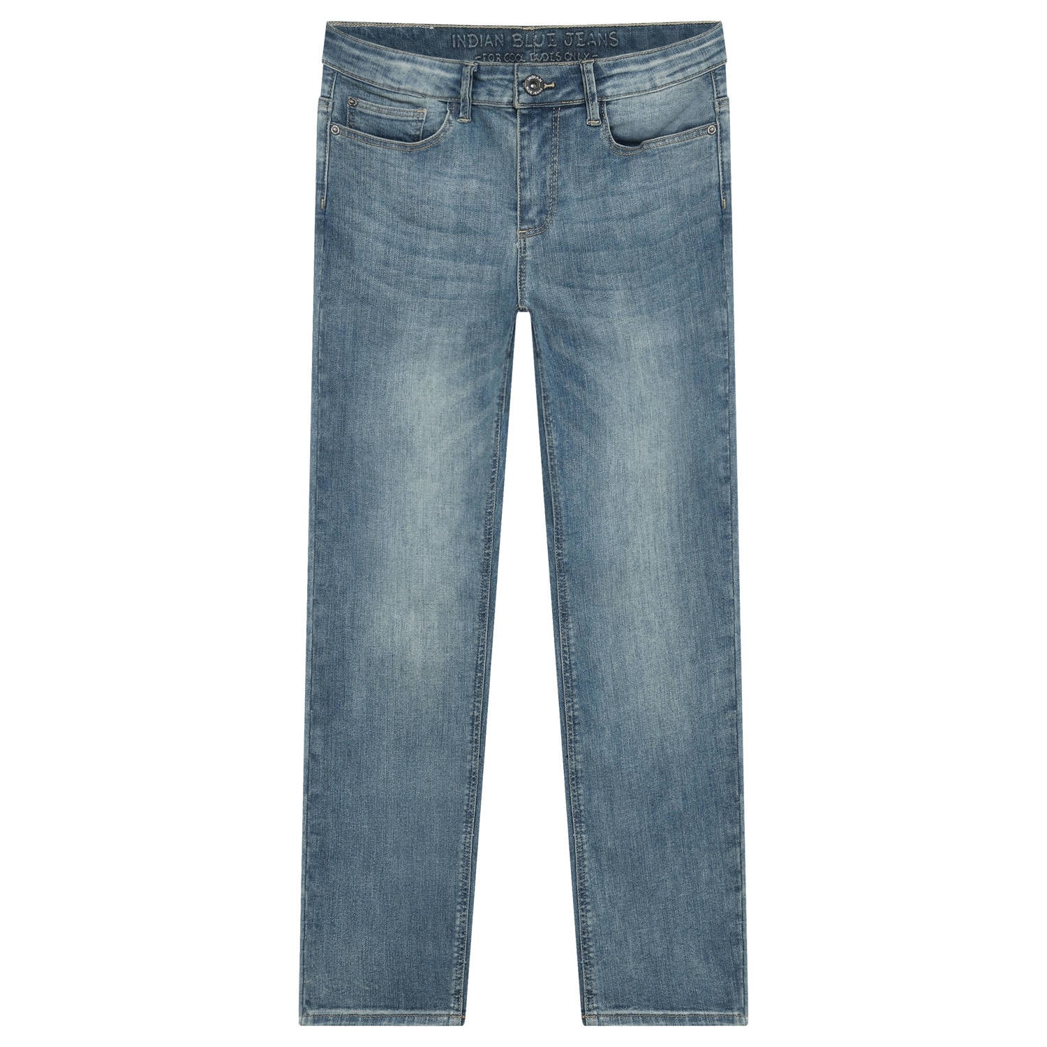 Indian Blue Jeans straight leg jeans medium denim