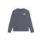 Indian Blue Jeans rechtvallende longsleeve met backprint - grijs