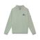 Indian Blue Jeans rechtvallende sweater met backprint - groen