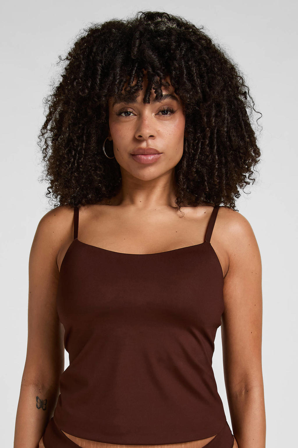 Hunkemöller Super Comfort niet-voorgevormde hemd - bruin