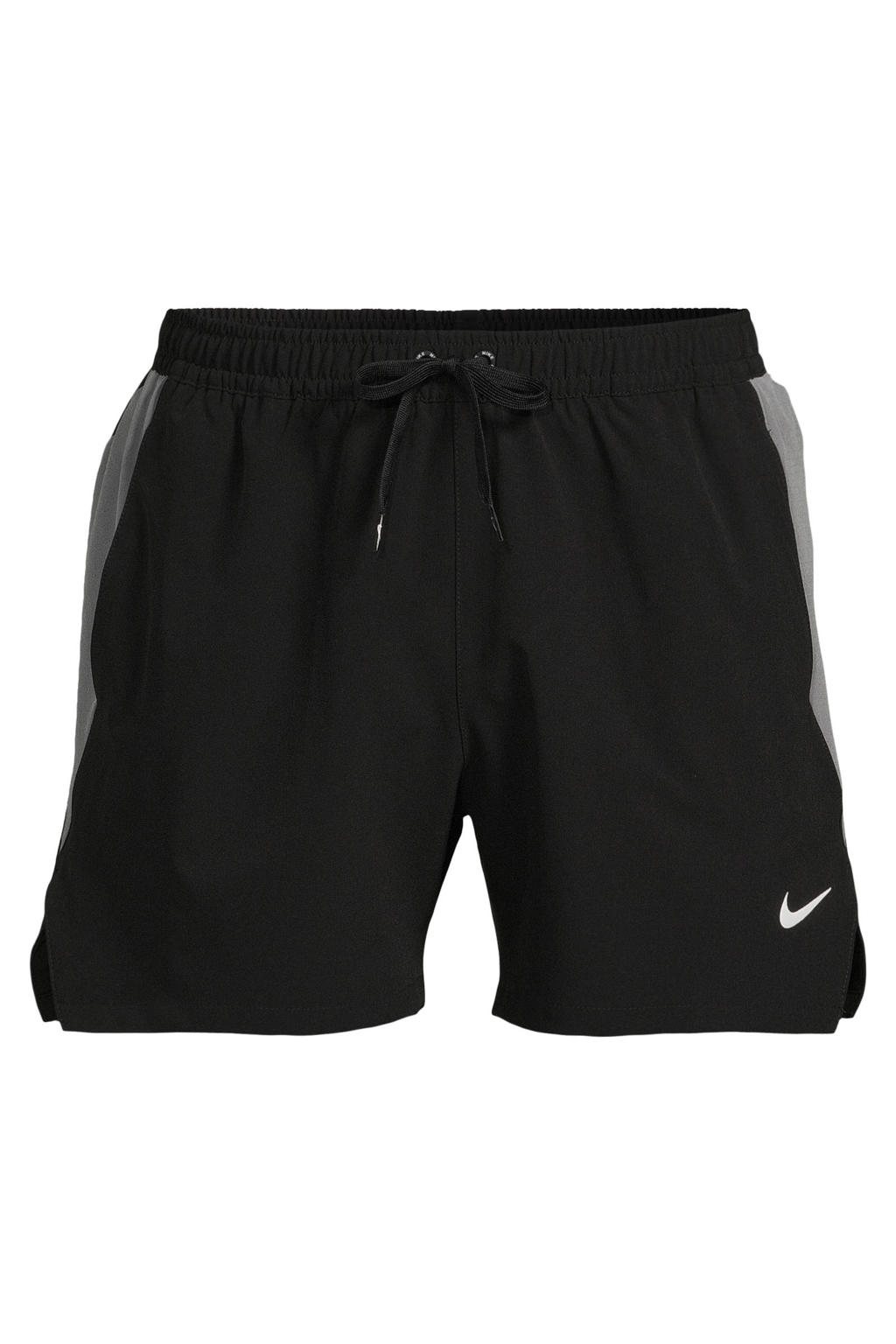 Zwarte heren Nike sportshort essential 5" volley van polyester