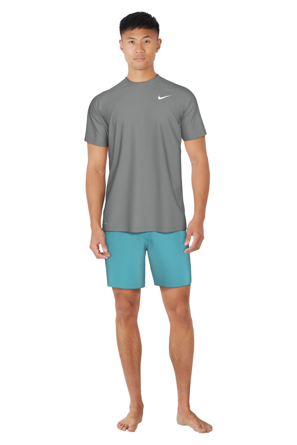 Nike sport T-shirt essential grijs