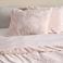 NOUS Living fur 2-persoons dekbedovertrek 200x200 cm - roze