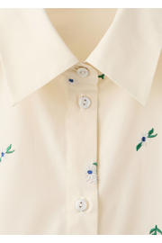 thumbnail: Mango gebloemde blouse lichtgeel