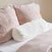 NOUS Living bolster bedsierkussen fur - off white (70x20 cm)