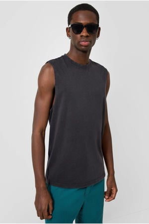 regular fit T-shirt - zwart