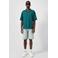 QS relaxed fit polo - petrol