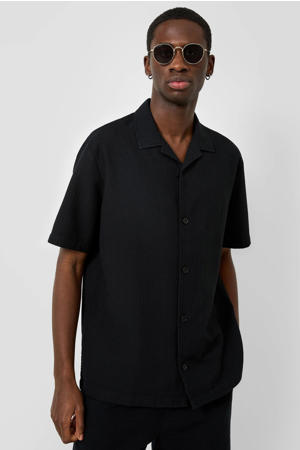 regular fit overhemd - zwart
