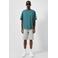 QS relaxed fit T-shirt - petrol