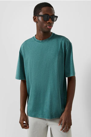 relaxed fit T-shirt - petrol