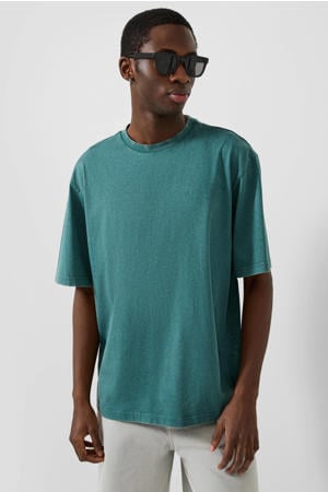 relaxed fit T-shirt - petrol