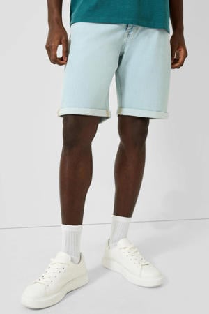 regular fit denim short - lichtblauw denim