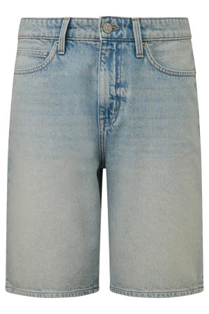 denim short - lichtblauw