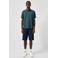 QS regular fit polo - petrol