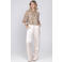Accentil gebloemde blouse lichtbruin