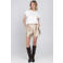 Accentil regular high waist casual short goud