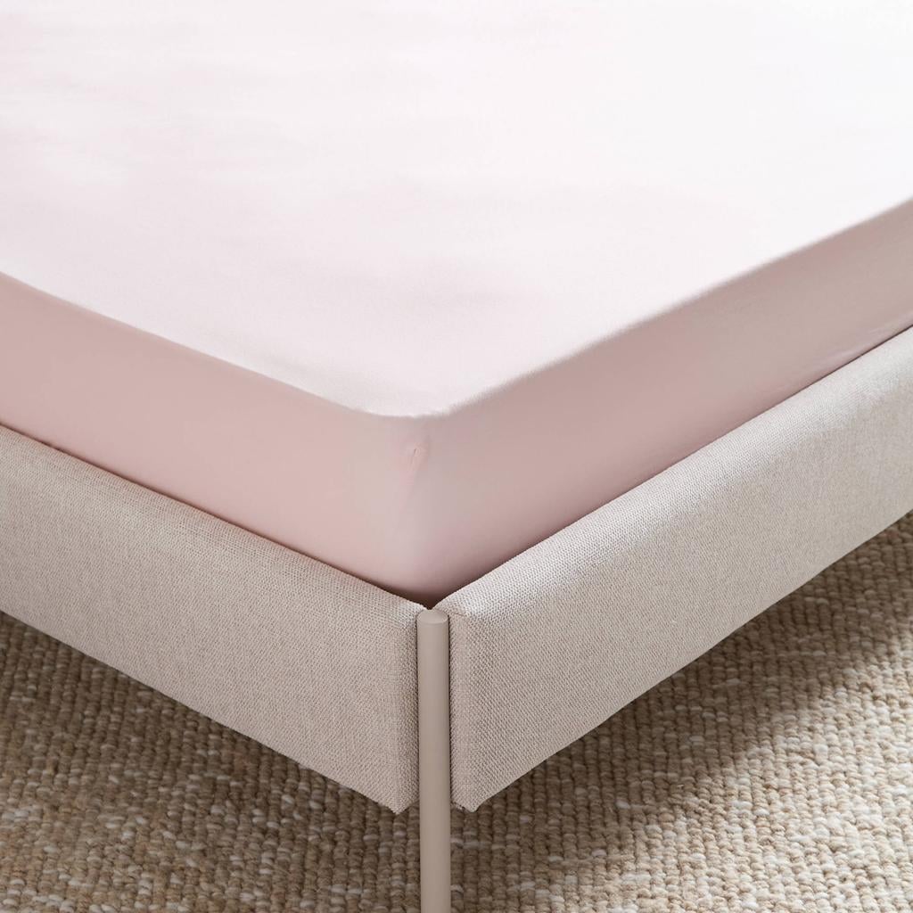 NOUS Living super soft hoeslaken (tot 25 cm) - roze