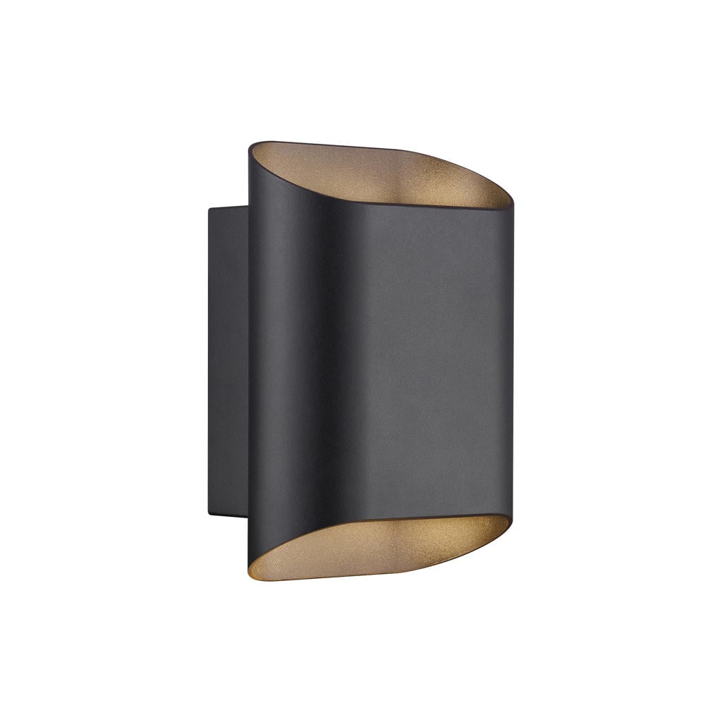 Nordlux wandlamp buiten Nico - rond - zwart 230 V
