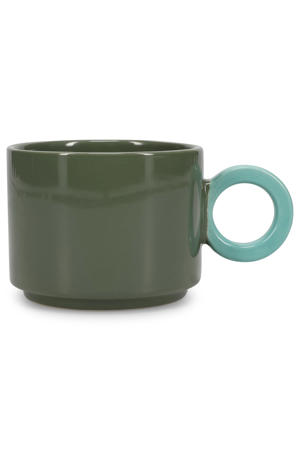 beker (280ml) groen/blauw Lou