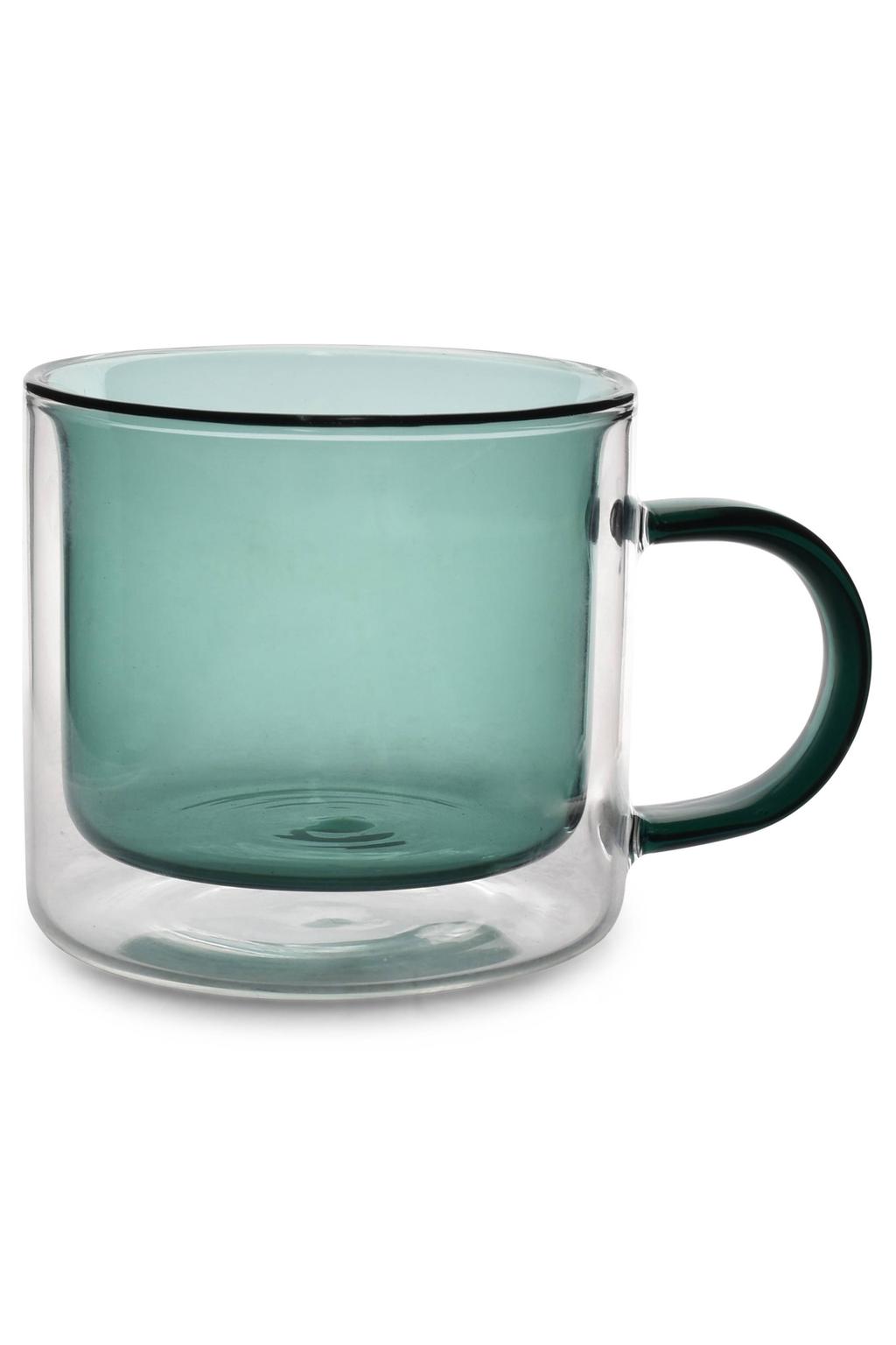 ONA theemok (270ml) dubbelwandig groen Liv (set van 2)
