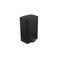 Salt & Pepper pedaalemmer (50L) (42x37x63cm) zwart Dust