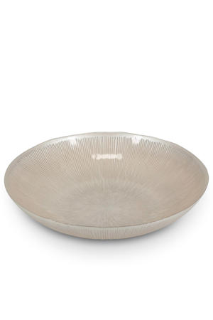 sierschaal (33x6cm) glas pearl Cosmo