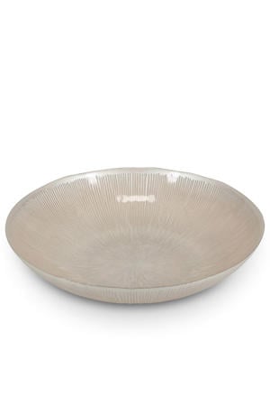 sierschaal (33x6cm) glas pearl Cosmo