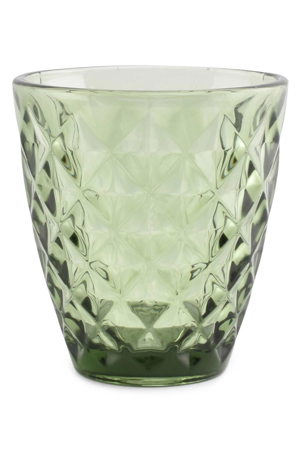 Salt & Pepper glas (220ml) groen Prisma (set van 4)