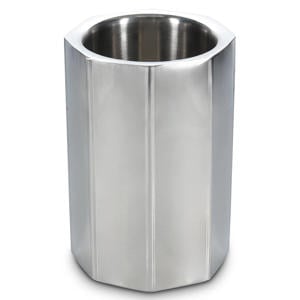 wijnkoeler (13x20cm) dubbelwandig zilver Nox