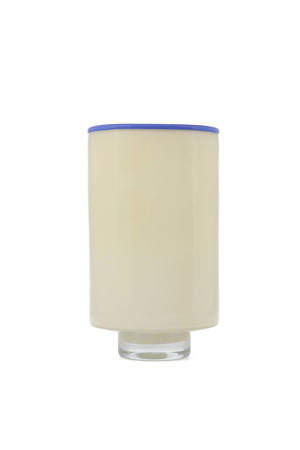 vaas (15x26cm) crème wit Milo