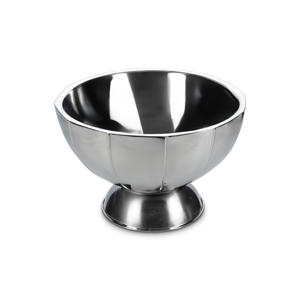 champagnekoeler teil (32x21cm) dubbelwandig zilver Nox