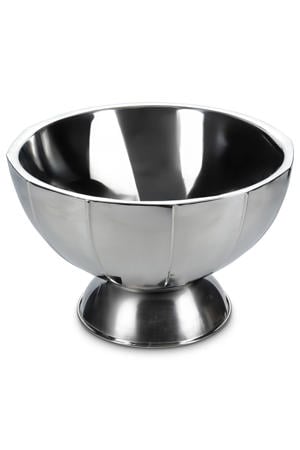 champagnekoeler teil (32x21cm) dubbelwandig zilver Nox