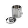 SP Collection ijsemmer (15,5x17,5cm) dubbelwandig zilver Nox