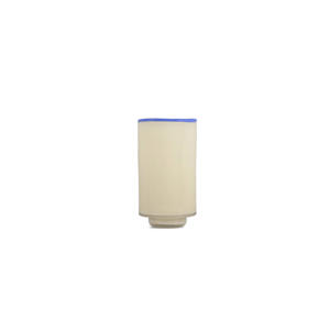 vaas (12x21,5cm) crème wit Milo