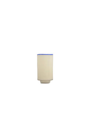 vaas (12x21,5cm) crème wit Milo