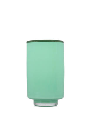 vaas (12x21,5cm) pistache groen Milo