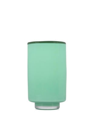 vaas (12x21,5cm) pistache groen Milo
