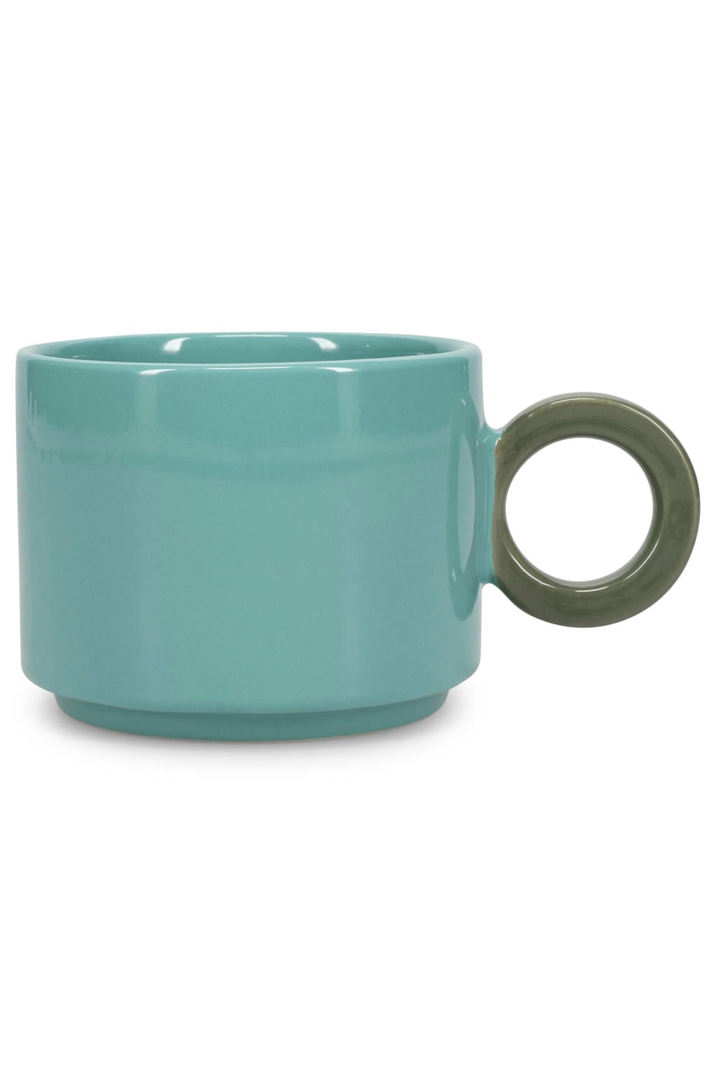 ONA beker (280ml) blauw/groen Lou