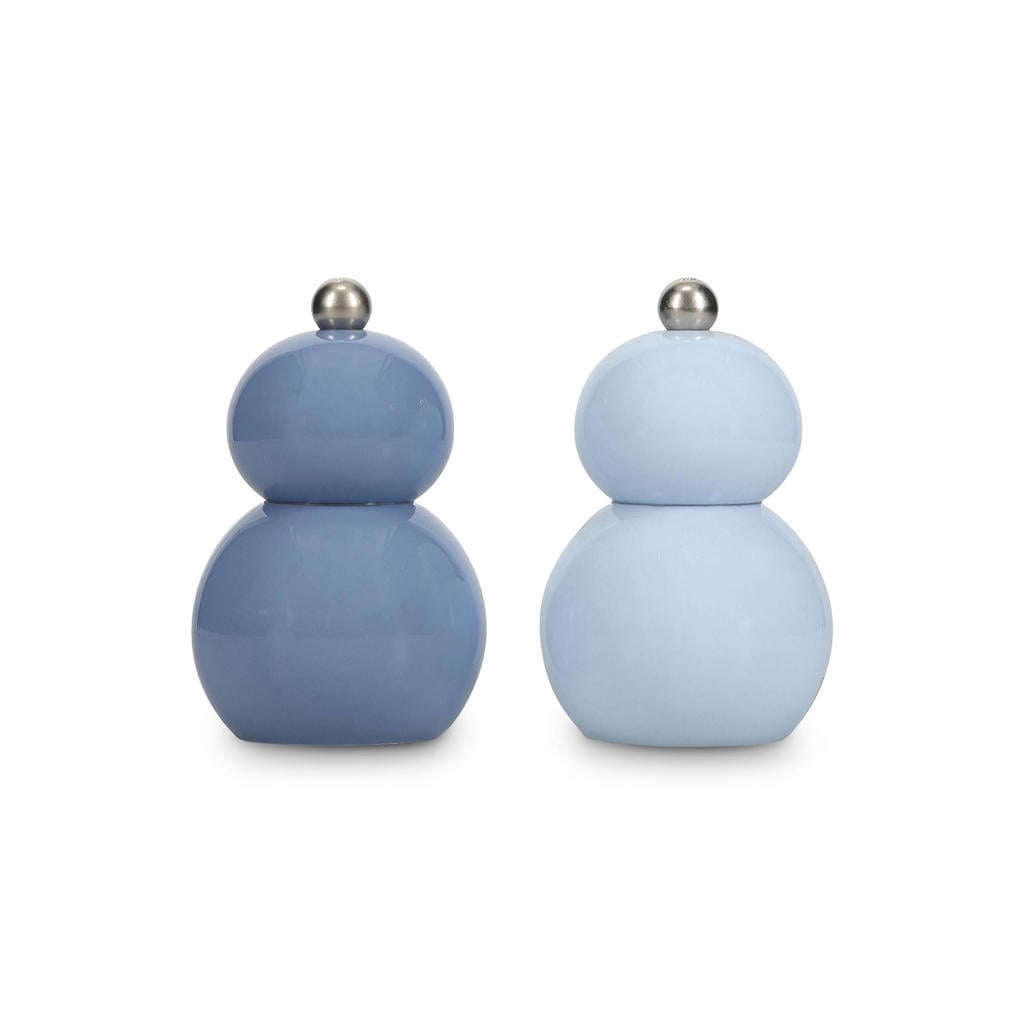 ONA peper/zoutmolen blauw Betty (set van 2)